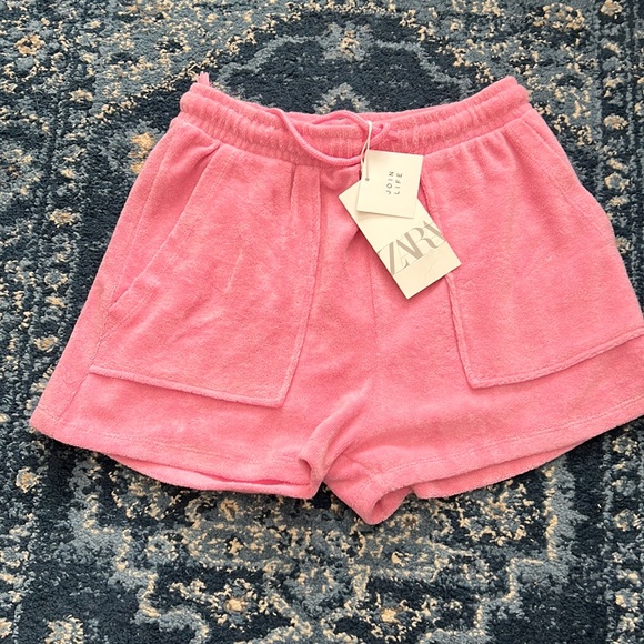 RARE!!! Zara terrycloth shorts!!! BRAND NEW - Picture 1 of 3